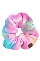 Cotton Candy C.C Tie Dye Soft Scrunchies, hair scrunchie will adorn your tresses making them look amazing, fun & trendy. Either way they will add a spark of style & charm. So cute and super stylish with any outfit! Great accessory, cutest addition to a plain outfit. Wear it in your hair or around your wrist for a two-in-one accessory. Perfect Gift.