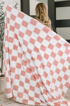 Cotton Candy Checks Blanket - Charming Charlie