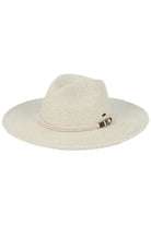 Creme C.C Anchor Rope Trim Band Wide Brim Sun Hat is a stylish and practical accessory for any sunny day. The wide brim offers excellent sun protection while the anchor rope trim adds a nautical touch to your outfit. With this hat, you can enjoy the outdoors in both comfort and style.