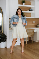Cute Situation Square Neck Dress - Charming Charlie