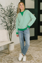 Cutie 101 Drop Shoulder Long Sleeve Top - Charming Charlie