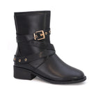 DARCY-12 Women's Strap With Buckle Riding Boot - Yoki 