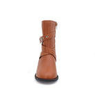 DARCY-12 Women's Strap With Buckle Riding Boot - Yoki 