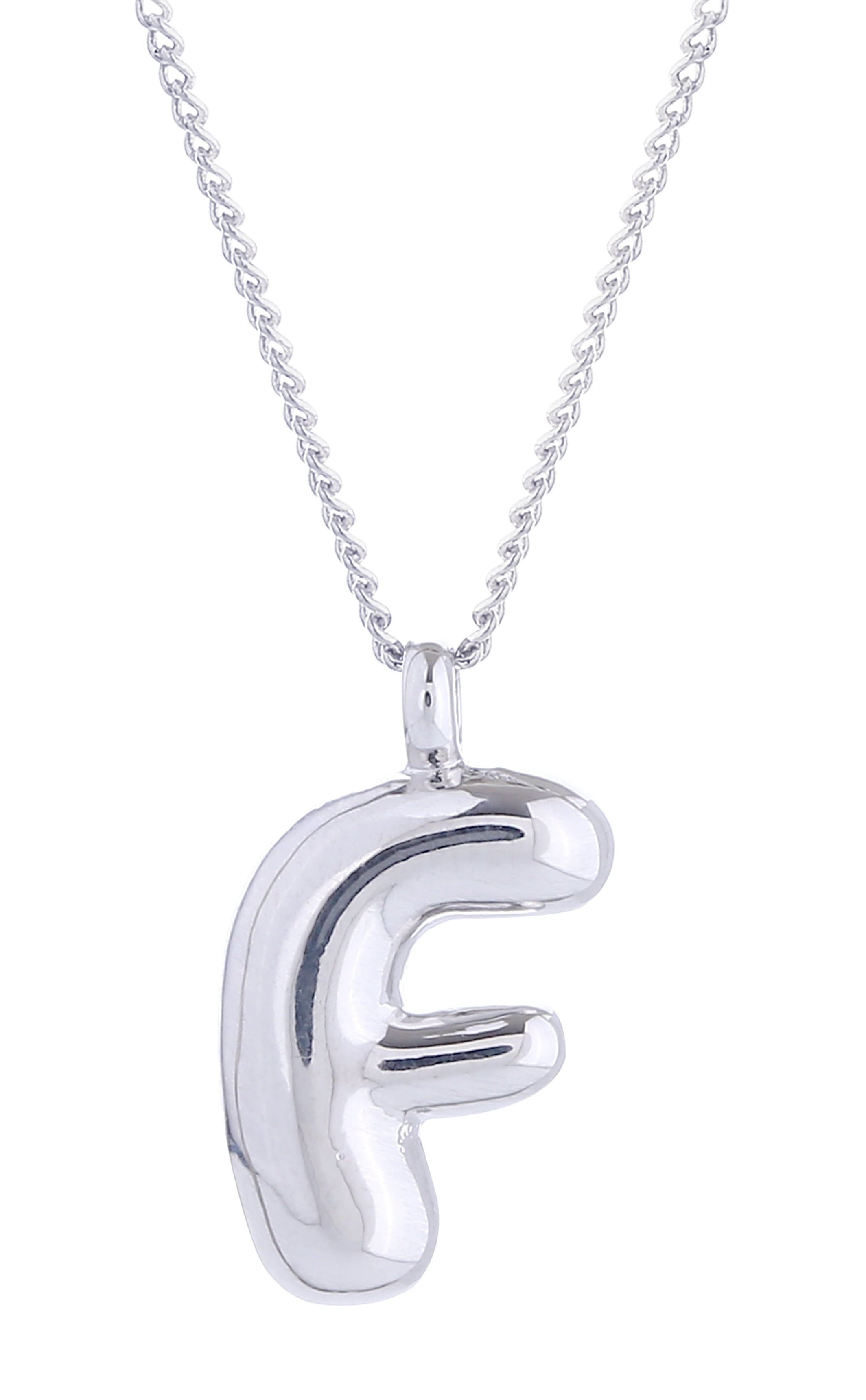 14K Gold Dipped Mini Bold Initial Necklace - Charming Charlie