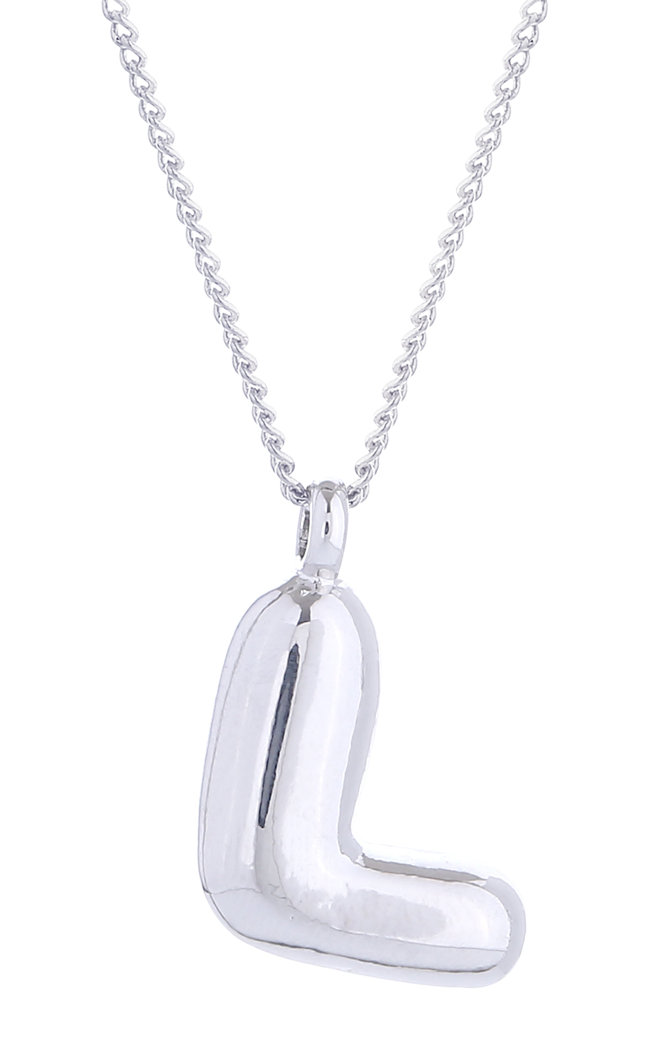 14K Gold Dipped Mini Bold Initial Necklace - Charming Charlie