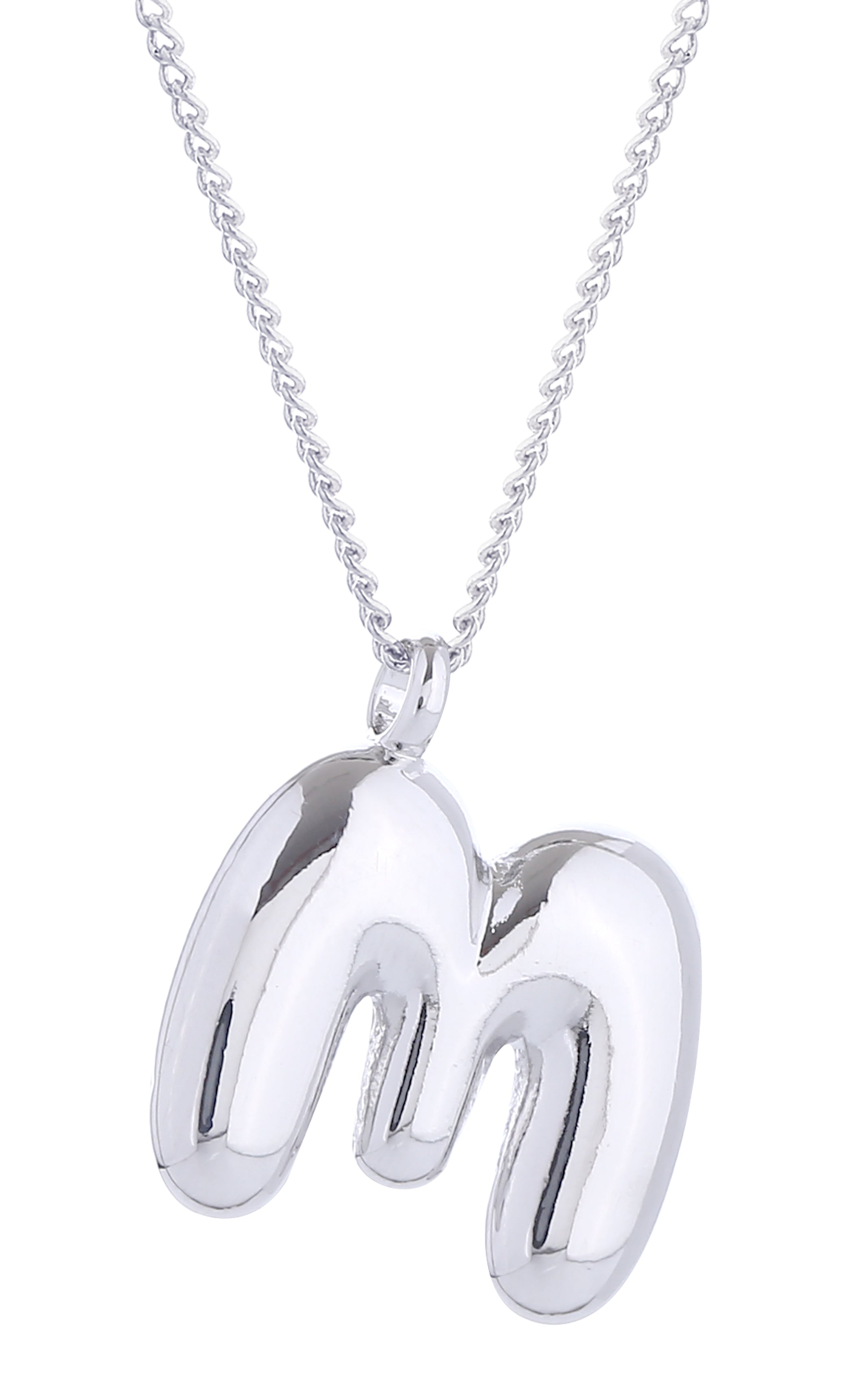 14K Gold Dipped Mini Bold Initial Necklace - Charming Charlie
