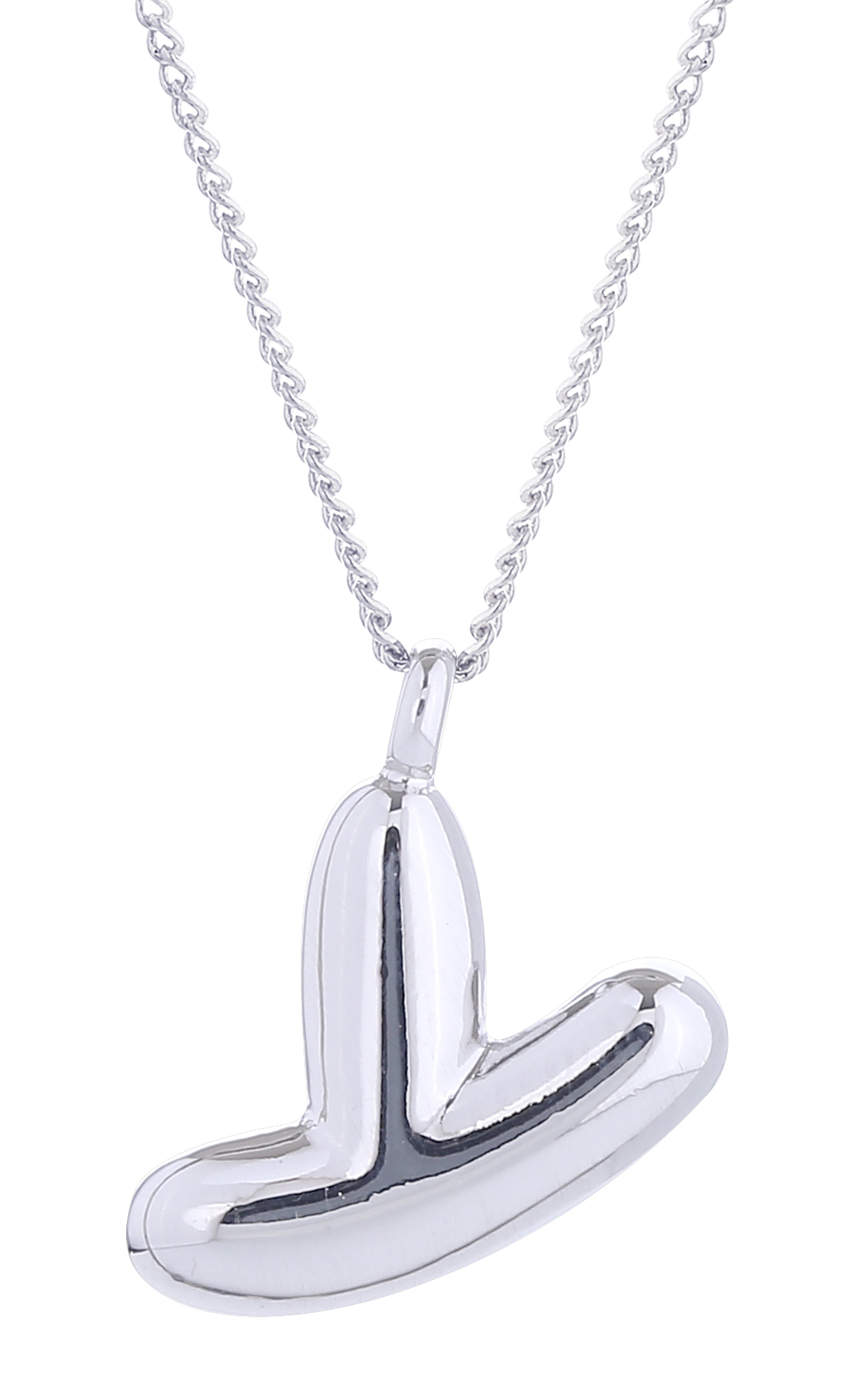 14K Gold Dipped Mini Bold Initial Necklace - Charming Charlie