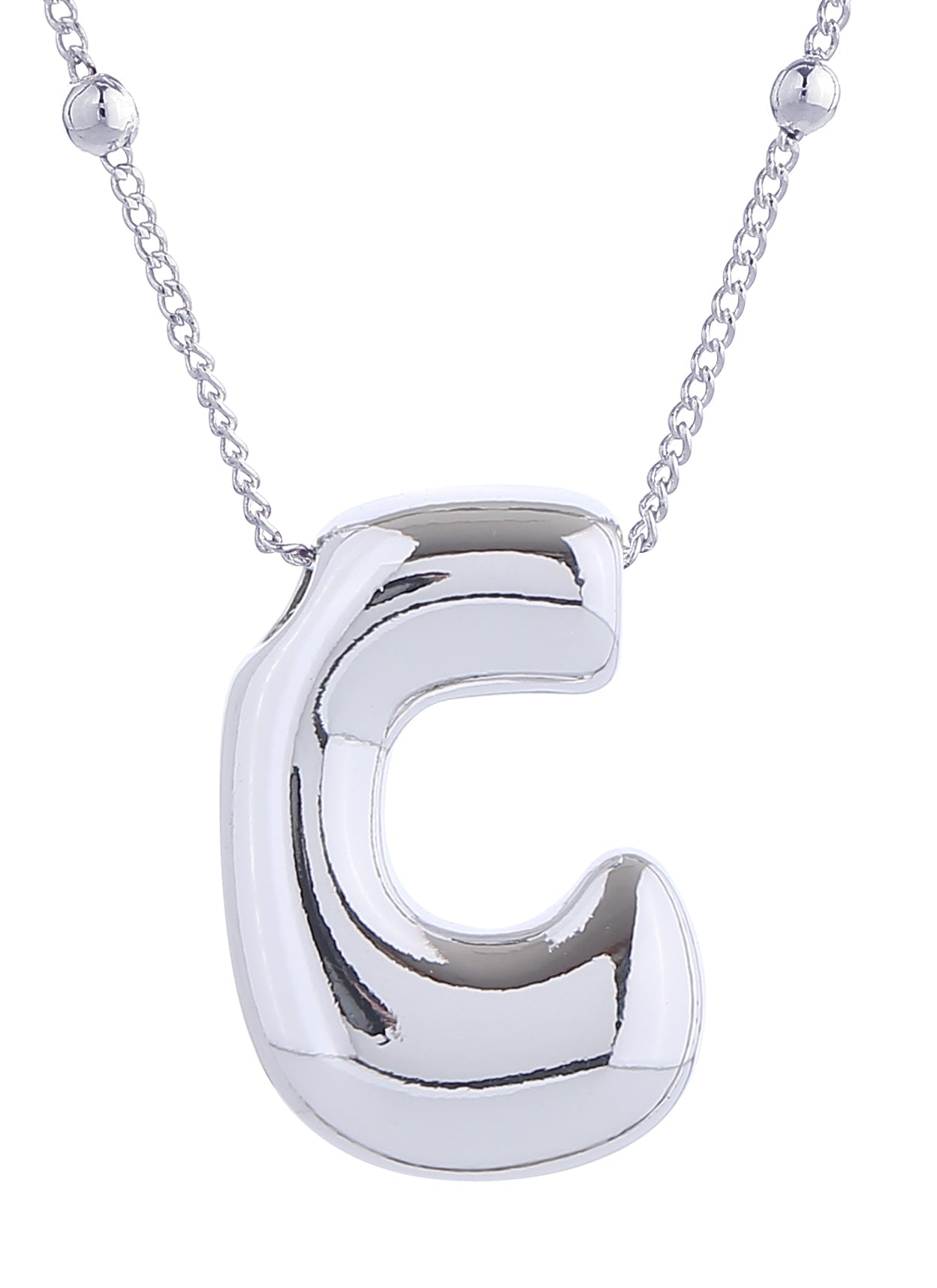 14K Gold Dipped Bold Initial Necklace - Charming Charlie