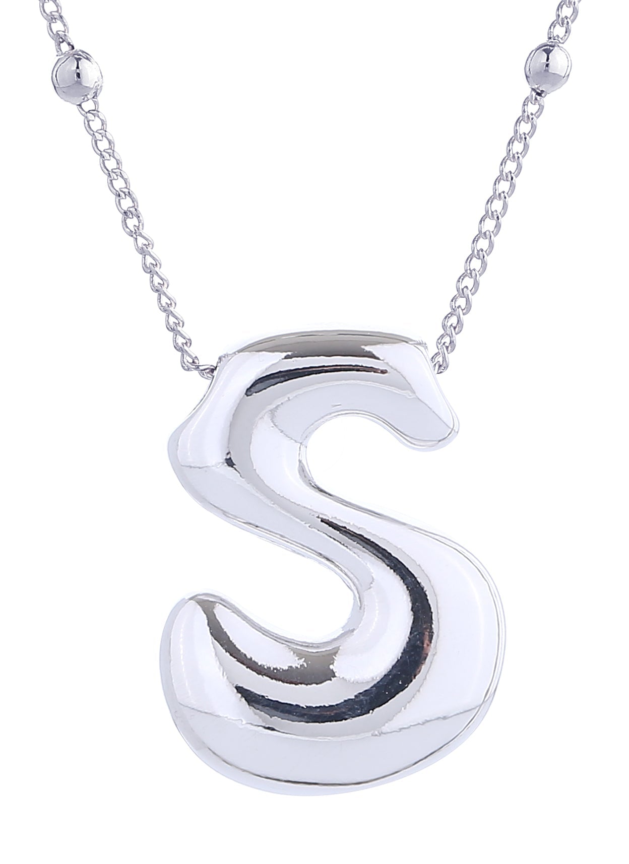 14K Gold Dipped Bold Initial Necklace - Charming Charlie