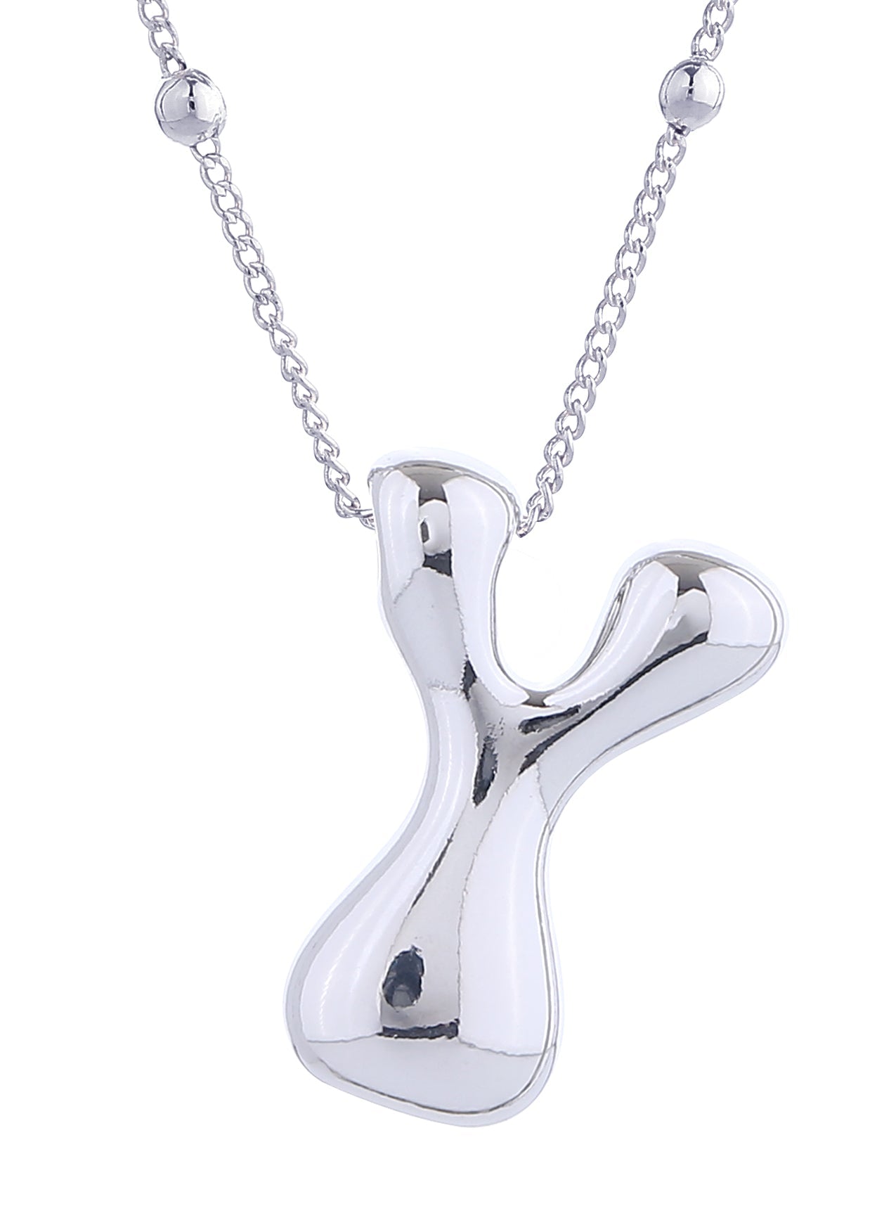 14K Gold Dipped Bold Initial Necklace - Charming Charlie