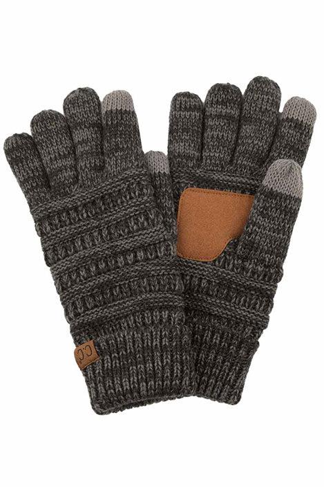 Dark Grey C.C Multi Color Gloves With Lining Inside, are smart, eye-catching and attractive addition to your outfit. This trendy lining inside gloves keeps you absolutely warm and toasty in the winter and cold weather outside. Accessorize the fun way with these gloves. It's the autumnal touch you need to finish your outfit in style. A pair of these gloves will be nice gift for your family, friends, anyone you love and even yourself.
