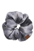 Dark Grey C.C Tie Dye Soft Scrunchies, hair scrunchie will adorn your tresses making them look amazing, fun & trendy. Either way they will add a spark of style & charm. So cute and super stylish with any outfit! Great accessory, cutest addition to a plain outfit. Wear it in your hair or around your wrist for a two-in-one accessory. Perfect Gift.