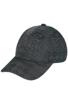 Dark Gray C.C. South Western Pattern Baseball Cap is perfect for those looking to add a touch of style to their wardrobe. Made with a unique South Western pattern, this cap is both fashionable and functional. Stay protected from the sun while making a statement with this trendy accessory.