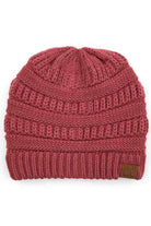 DarkRose C.C Ribbed Knit Solid Color Beanie offers a timeless design with durable ribbed knitting, ensuring a snug and comfortable fit. Crafted for warmth and versatility, this beanie is perfect for everyday wear, providing reliable protection against cold weather while maintaining a sleek, minimalist style that complements any outfit. Its solid color adds understated appeal, making it an essential accessory for both casual and outdoor use. 