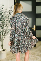 Darlin' If You Don't Mind Babydoll Leopard Print Dress - Charming Charlie
