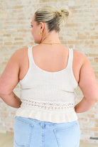 Day Dancing Ruffle Knit Tank Top - Charming Charlie