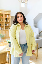 Daydreams Shacket in Yellow - Charming Charlie