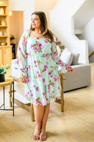 Delightfully Yours Floral Dress - Charming Charlie