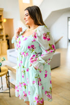 Delightfully Yours Floral Dress - Charming Charlie