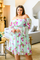 Delightfully Yours Floral Dress - Charming Charlie