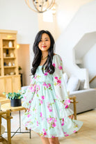 Delightfully Yours Floral Dress - Charming Charlie