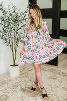 Depend on Me Boho Tiered Dress - Charming Charlie
