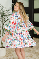 Depend on Me Boho Tiered Dress - Charming Charlie