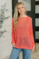Desert Bloom Loose Knit Sweater - Charming Charlie