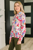 Distinguished Guest Floral Button Down - Charming Charlie