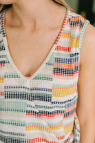 Do Ya Step V-Neck Tank - Charming Charlie