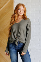Don't Be Careless Ribbed Knit Top - Charming Charlie