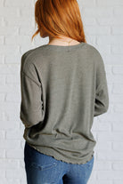 Don't Be Careless Ribbed Knit Top - Charming Charlie