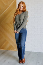 Don't Be Careless Ribbed Knit Top - Charming Charlie