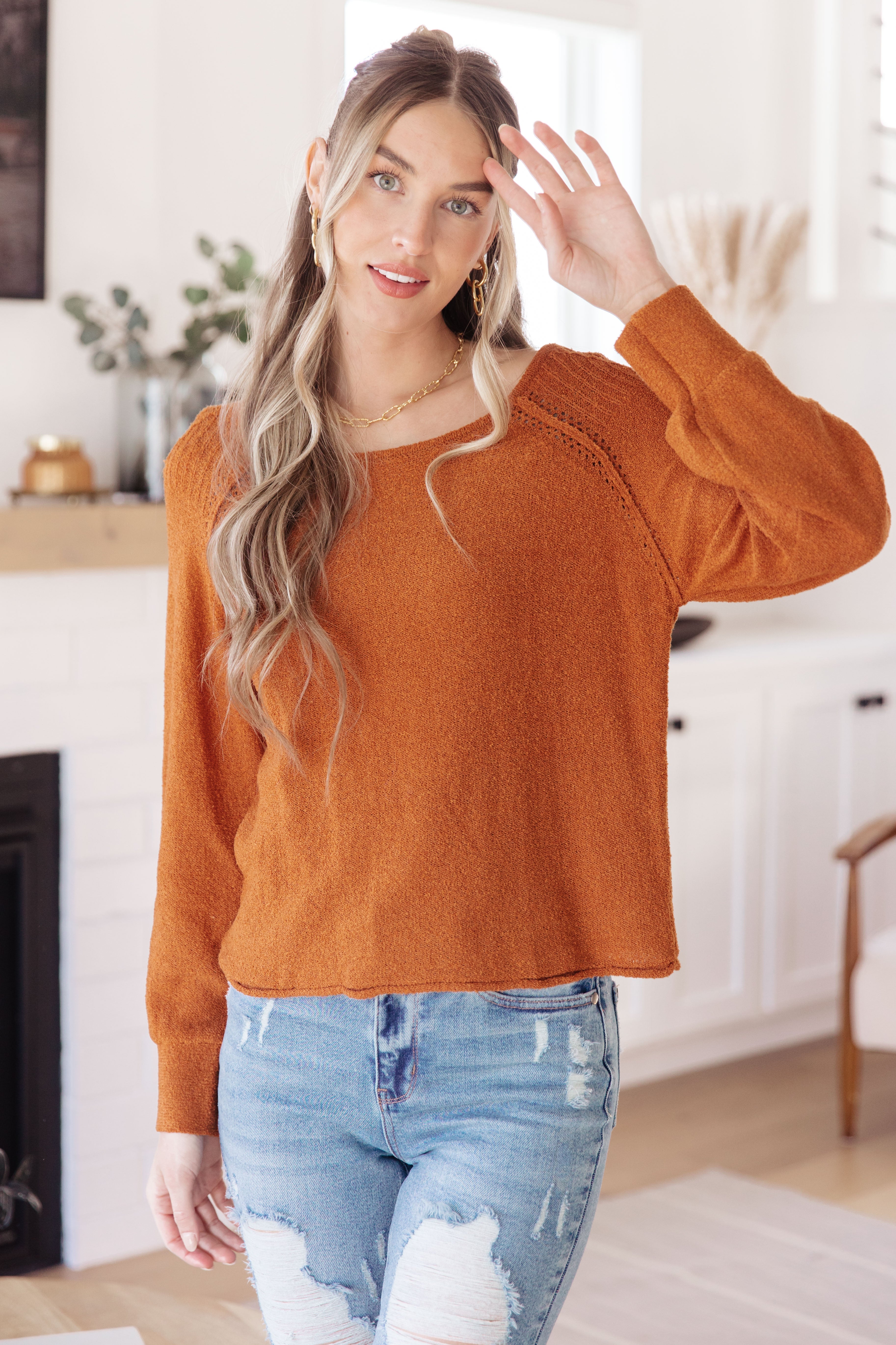 Don't Be Difficult Pullover Sweater - Charming Charlie