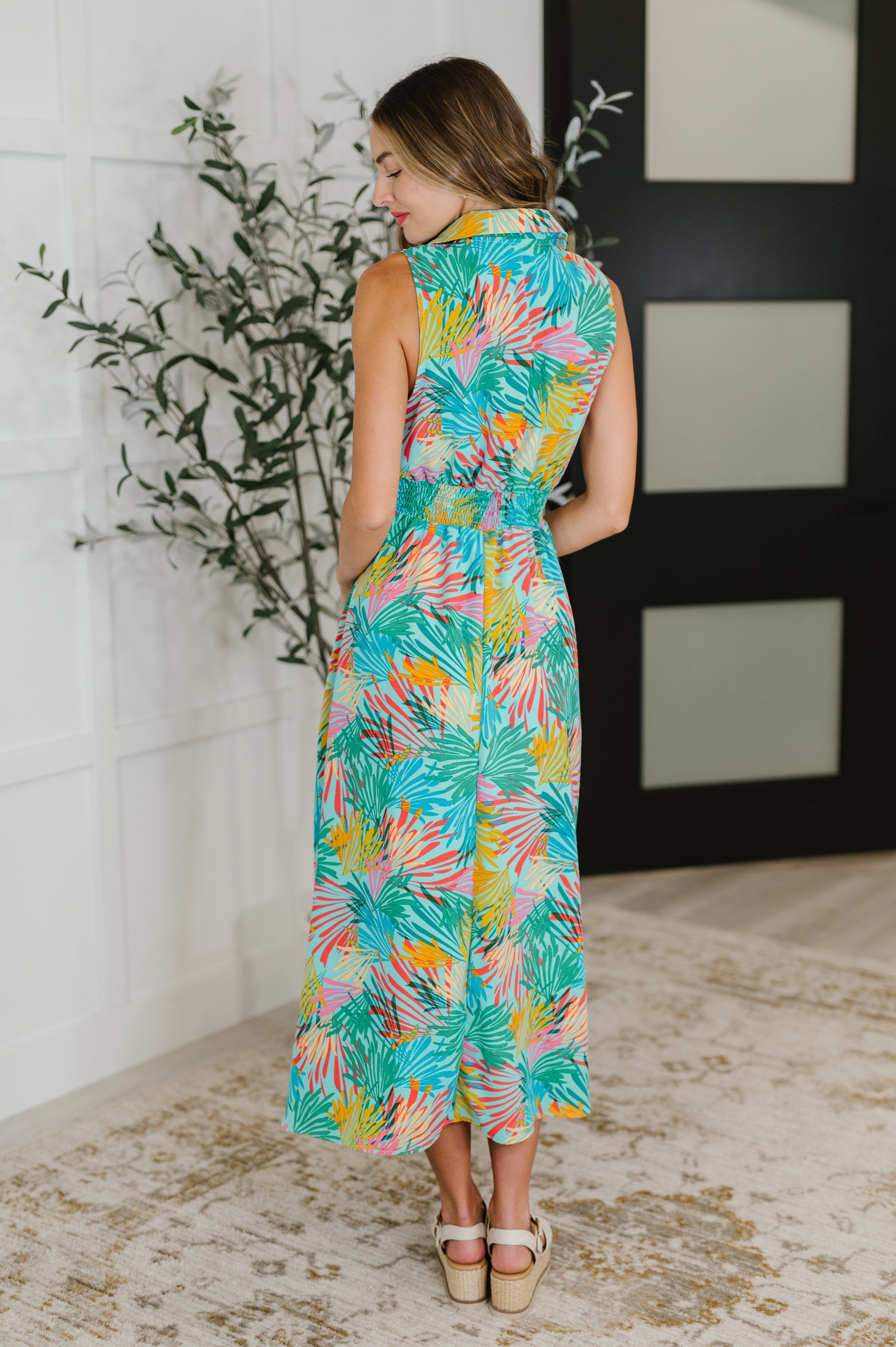 Don't Be Shy, Babe Sleeveless Dress in Mint - Charming Charlie