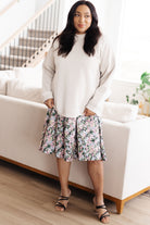 Don't Change Anything Mock Neck Pullover - Charming Charlie
