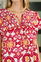 Don't You Go Away Balloon Sleeve Dress - Charming Charlie