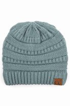 DustyGrey C.C Ribbed Knit Solid Color Beanie offers a timeless design with durable ribbed knitting, ensuring a snug and comfortable fit. Crafted for warmth and versatility, this beanie is perfect for everyday wear, providing reliable protection against cold weather while maintaining a sleek, minimalist style that complements any outfit. Its solid color adds understated appeal, making it an essential accessory for both casual and outdoor use. 