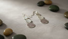 Silver Coin Drop Earrings - Charming Charlie