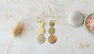 Gold Coin Drop Earrings - Charming Charlie