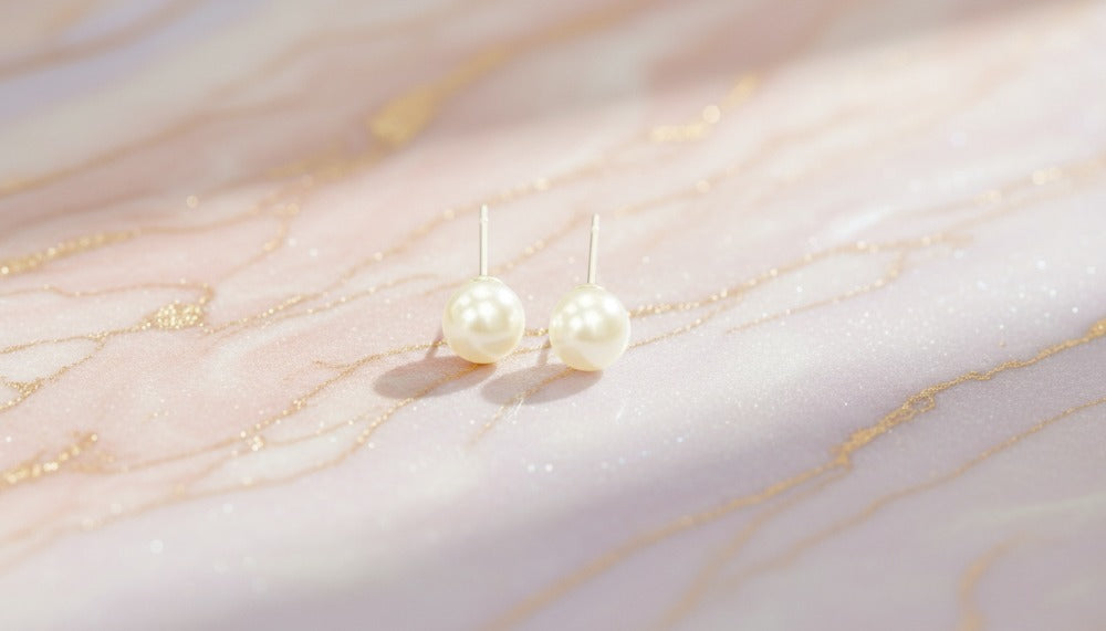 Timeless Pearl Studs Earrings - Charming Charlie