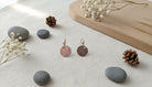 Rose Gold Aura Stud Earrings - Charming Charlie