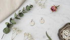 Silver Aura Stud Earrings - Charming Charlie