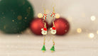 Holiday Cheer Dangle Set Earrings - Charming Charlie