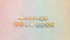 Pastel Pearl & Crystal Set Earrings - Charming Charlie