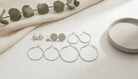 Classic Hoops & Sparkle Studs Set Earrings - Charming Charlie