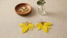 Yellow Sky Feather Earrings - Charming Charlie