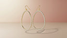 Pave Hoop Earrings - Charming Charlie