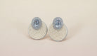Rattan Stone With Silver Accent Earrings - Charming Charlie