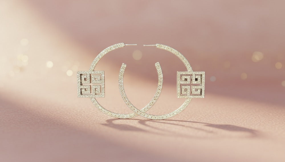 Eternal Knot Hoop Earrings - Charming Charlie